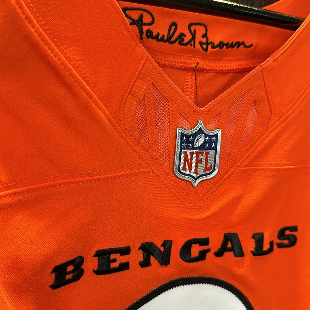 Joe Burrow Cincinnati Bengals Nike Vapor F.U.S.E. Elite NFL 2023 Jersey - 44/L - Picture 6 of 8